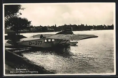 AK Bodensee, Dornier-Wasserflugzeug