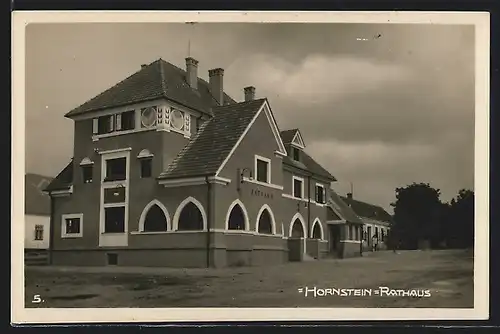 AK Hornstein, Blick zum Rathaus