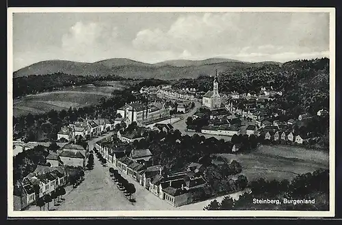 AK Steinberg, Totalansicht mit Kirche