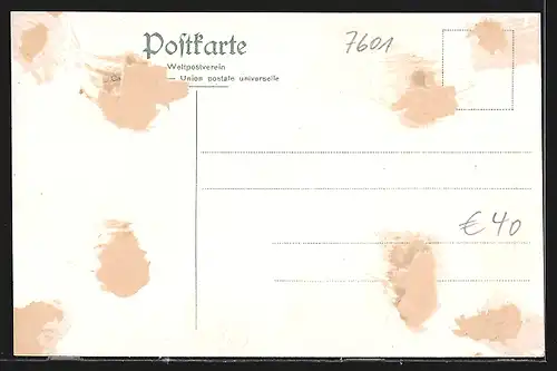 Lithographie Ohlsbach, Gasthaus zum Rebstock, Brandeck-Thurm, Moosthurm