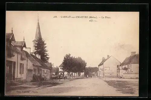 AK Granat-sur-Engievre, La Place