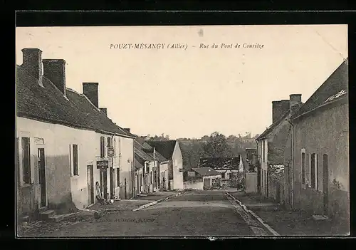 AK Pouzy-Mesangy, Rue du Pont de Couritze