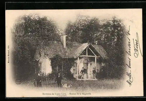 AK Environs de Lurca-Levy, Ruines de la Bagatelle