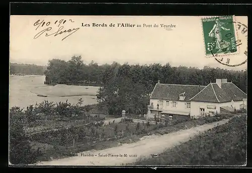 AK Veurdre, Les Bords de l'Allier au Pont du Veurdre