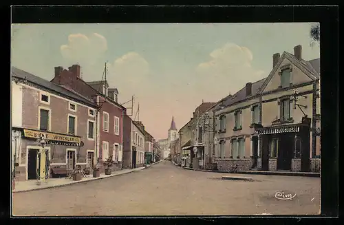 AK Mayet-de-Montagne, La Grande Rue