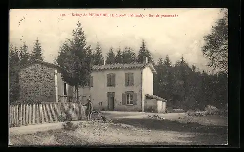 AK Saint-Priest-la-Prugne, Maison de Pierre Belle
