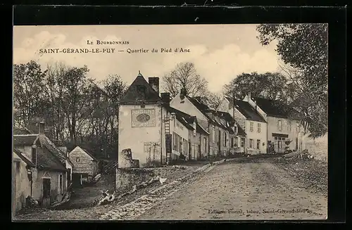AK St-Gerand-le-Puy, Bourbonnais, Quartier du Pied d'Ane