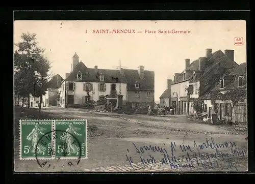 AK Saint-Menoux, Place Saint-Germain