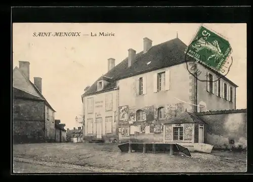 AK Saint-Menoux, La Mairie