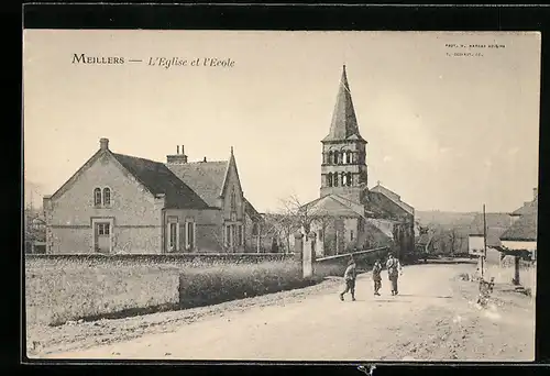 AK Meillers, L'Eglise et l'Ecole