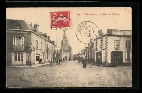 AK Gipey, Place de l'Eglise