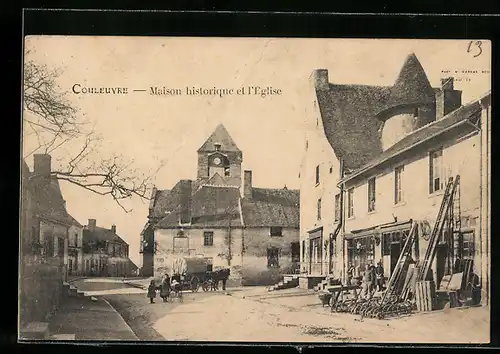 AK Couleuvre, Maison historique et l'Eglise