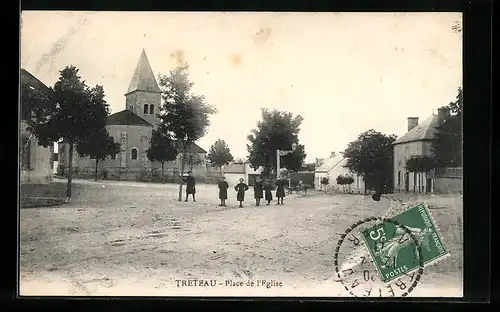 AK Treteau, Place de l`Eglise