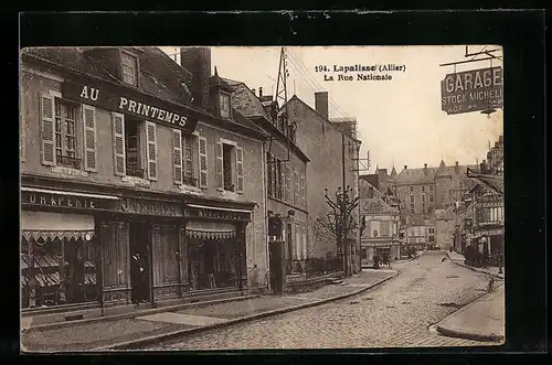 AK Lapalisse, La Rue Nationale