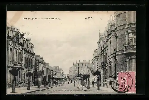 AK Montlucon, Avenue Jules Ferry