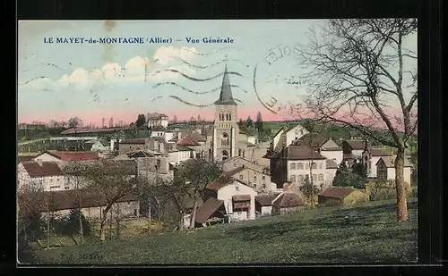 AK Le-Mayet-de-Montagne, vue générale