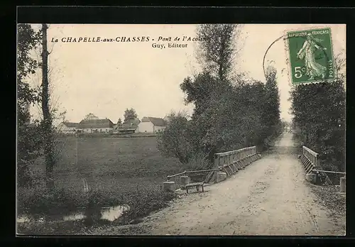 AK La Chapelle-aux-Chasses, Pont de l`Acolin