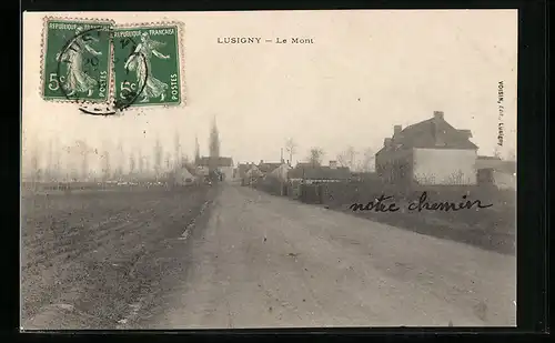 AK Lusigny, Le Mont