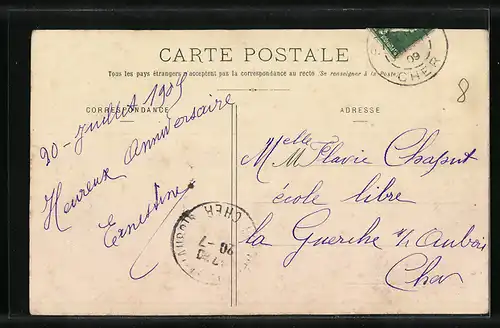 AK Chateau-sur-Allier, Vue gènèrale