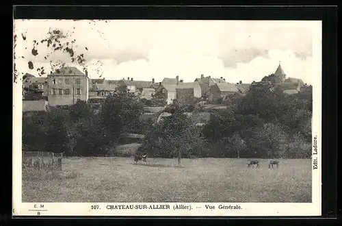 AK Chateau-sur-Allier, Vue générale