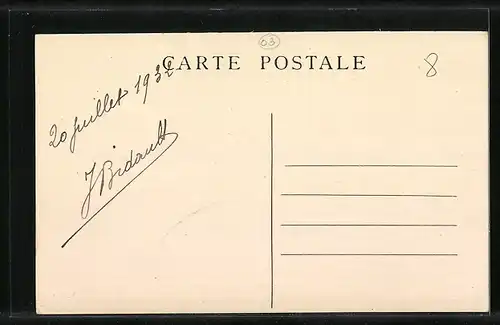 AK Limoise, Vue pittoresque à l`entrèe du Bourg