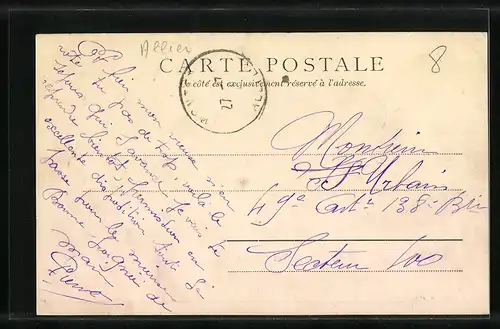 AK Le Montet, Vue Gènèrale