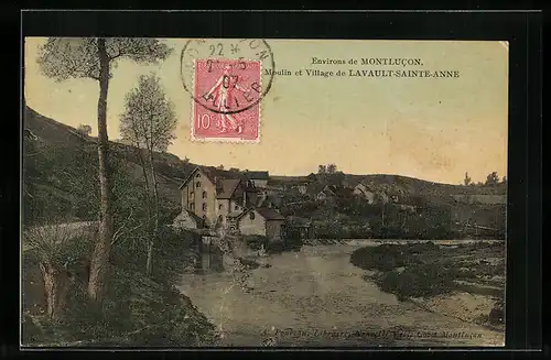 AK Lavault-Ste-Anne, Moulin et Village