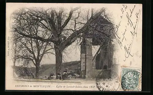 AK Lavault-Ste-Anne, L`Èglise