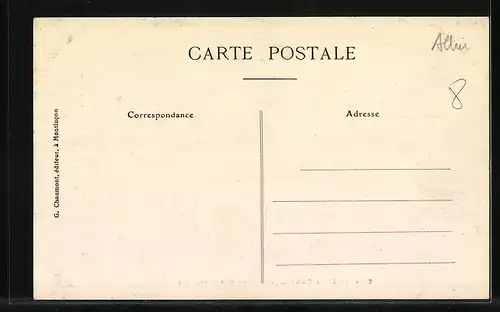 AK Montlucon, Rue des Serruriers