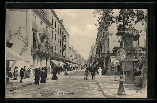 AK Vichy, Rue de Nimes
