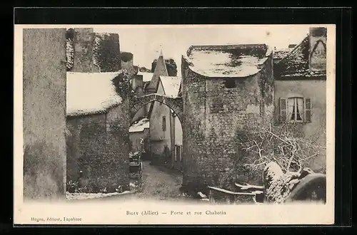 AK Billy, Porte et rue Chabotin