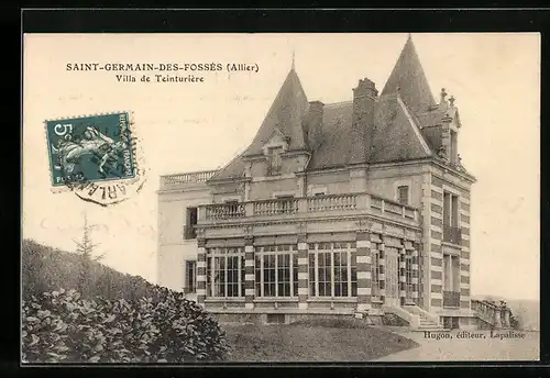 AK Saint-Germain-des-Fosses, Villa de Teinturiere