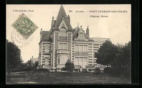 AK Saint-Germain-des-Fosses, Chateau Morot