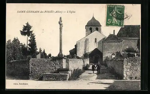 AK Saint-Germain-des-Fossès, L`Eglise