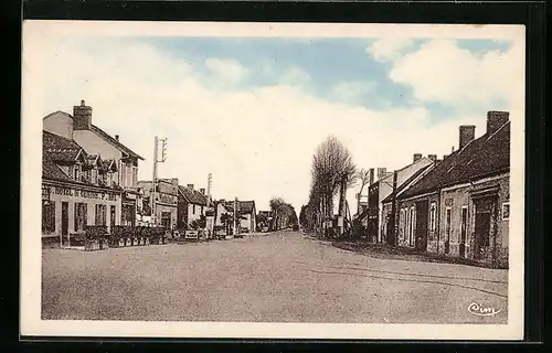 AK Saint-Loup, Le Bourg, Route Bleue