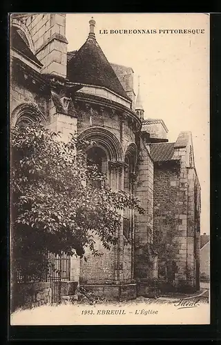 AK Ebreuil, L`Èglise