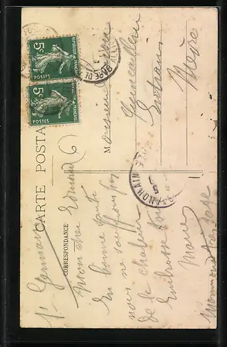 AK Billy, Rue Chabotin et la Porte de Ville