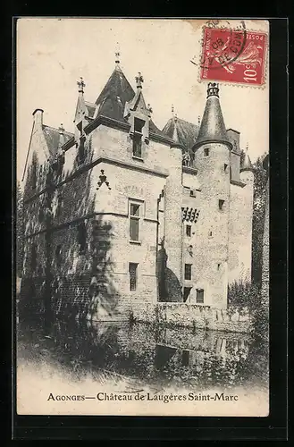 AK Agonges, Château de Laugères Saint-Marc