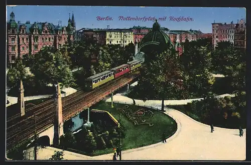 AK Berlin-Schöneberg, U-Bahn am Nollendorfplatz