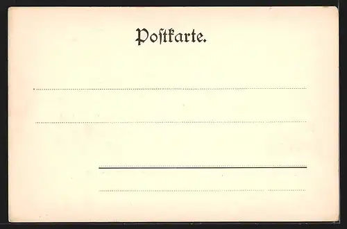 AK Schwerin i. M., Partie aus dem Burggarten