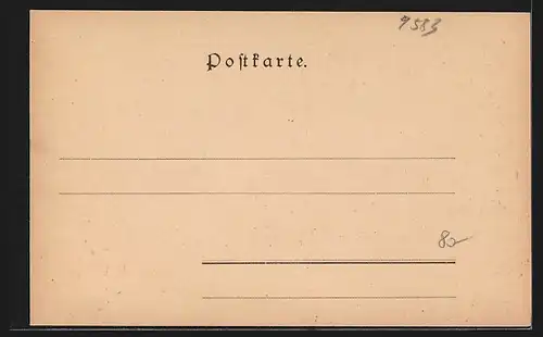 Künstler-AK Philipp + Kramer Nr. XXII /4: Der Faakersee mit dem Mittagskogel in Kärnten