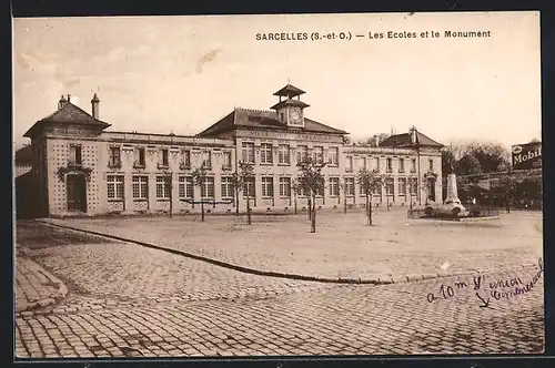 AK Sarcelles, Les Ecoles et le Monument