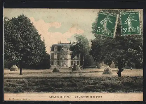 AK Louvres, Le Chateau et le Parc