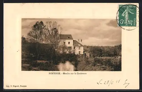 AK Pontoise, Moulin sur la Couleuvre