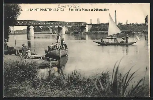 AK Ile Saint-Martin, Pont de la Morue et Debarcadere