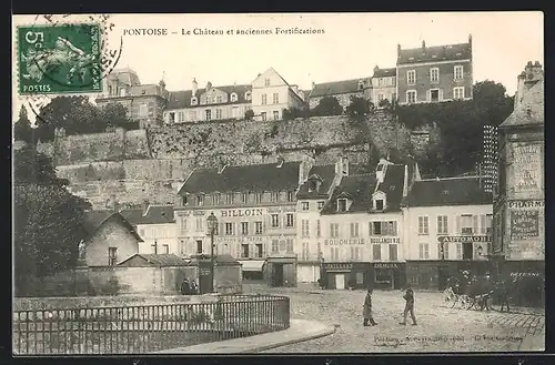 AK Pontoise, Le Chateau et anciennes Fortifications