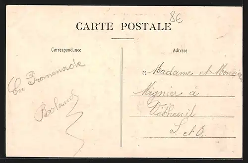 AK Pontoise, Le Chateau et anciennes Fortifications