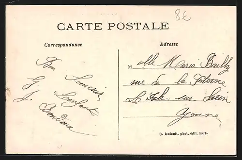 AK Pontoise, L`Oise et les Bateaux de Promenade