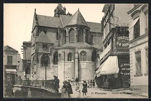 AK Pontoise, Abside de l`Eglise St. Maclou