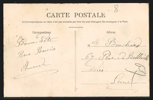 AK Presles, Panorama aus der Vogelschau